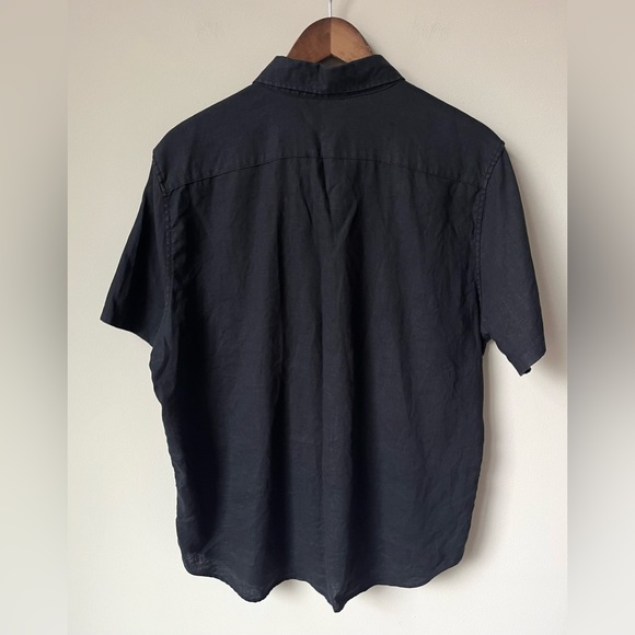 Everlane Linen Short-Sleeve Standard Fit Shirt (size L) - Picture 5 of 6